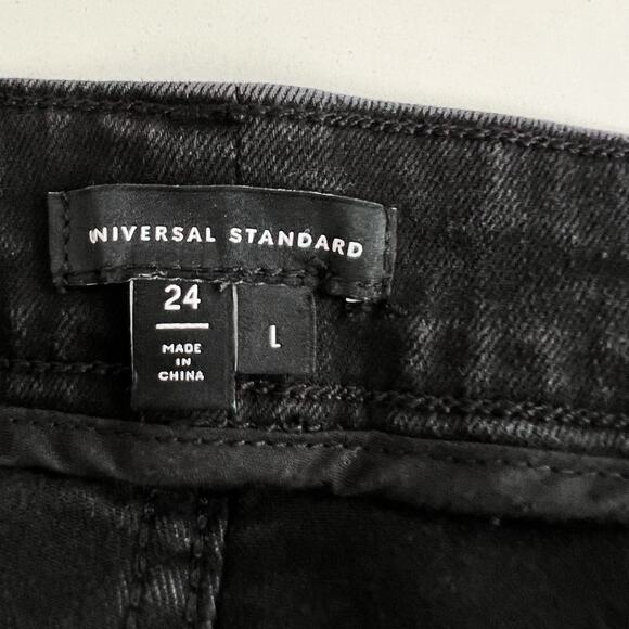 Universal Standard Jeans Womens Plus Size 24 Skinny Stretch Casual Denim Cotton - Picture 5 of 8